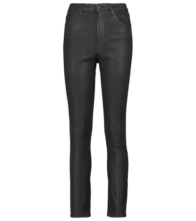 Shop 3x1 N. Y.c. Channel Seam Skinny Jeans In Black