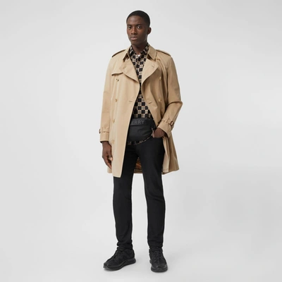 Shop Burberry The Mid-length Chelsea Heritage Trench Coat In Honey