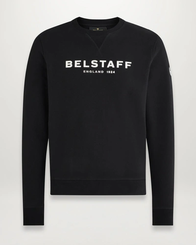 Shop Belstaff 1924 Sweatshirt S In Black/white