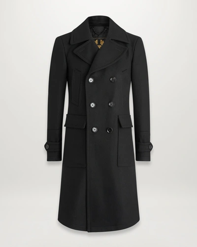 Shop Belstaff Milford Coat In Black