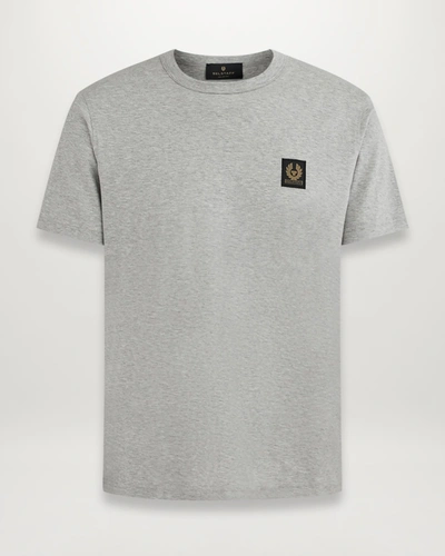 Shop Belstaff T-shirt In Grey Melange