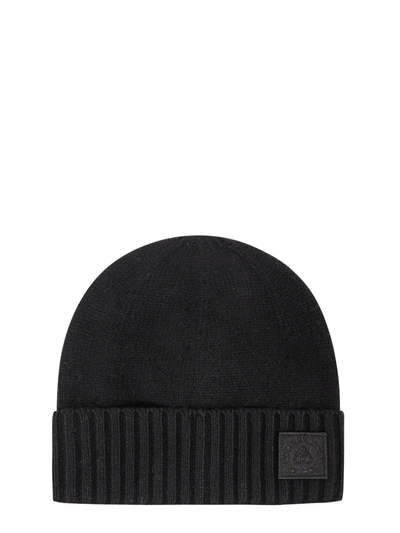 Shop Moose Knuckles Nisutlin Beanie In Black