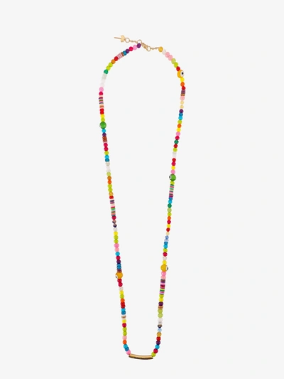 Shop Palm Angels Necklace In Multicolor