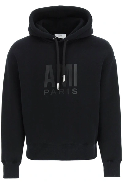 Shop Ami Alexandre Mattiussi Ami Paris In Black