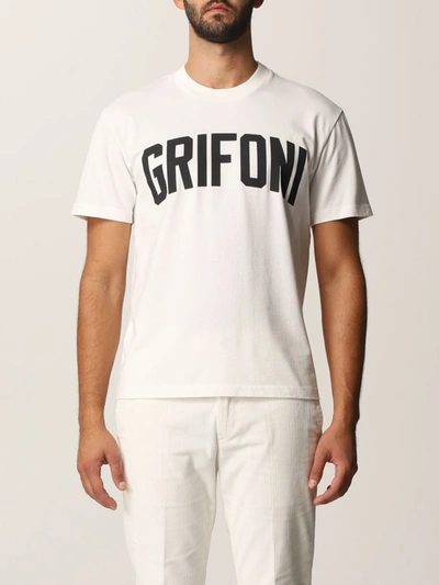 Shop Mauro Grifoni T-shirt  Men Color White