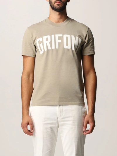 Shop Mauro Grifoni T-shirt  Men In Grey