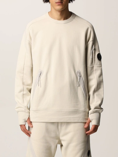 C.p. Company Sweatshirt  Men Color White In White