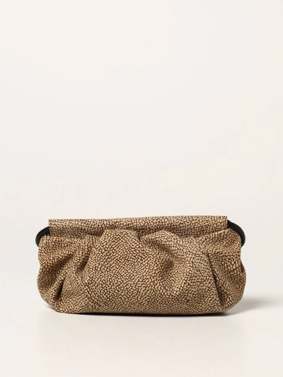 Borbonese Mini Dunette Shoulder Bag In Brown | ModeSens
