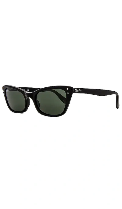 Ray Ban Ray-ban Lady Burbank 55mm Cat Eye Sunglasses In Black