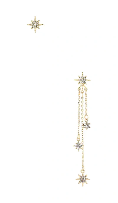 Petit Moments Starstruck Earrings In Metallic Gold
