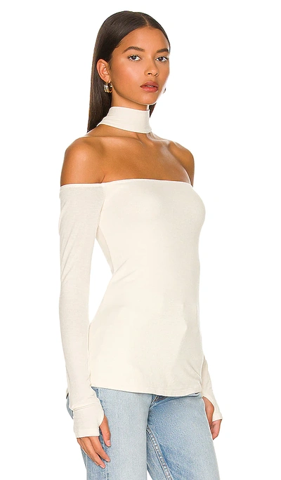 Shop Michael Lauren Eric Top In Ivory