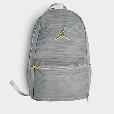 Shop Nike Jordan Airess Backpack In Grey
