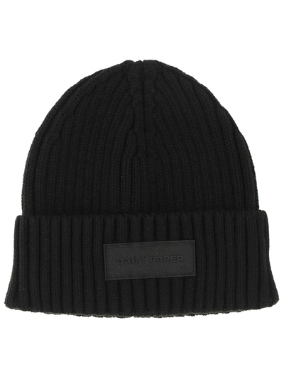 Shop Daily Paper Beanie In Black