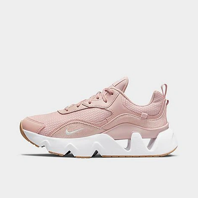 Shop Nike Women's Ryz 360 2 Casual Shoes In Pink Oxford/gum Light Brown/white/summit White