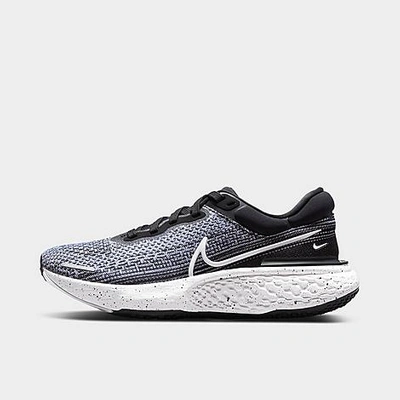 Shop Nike Women's Zoomx Invincible Run Flyknit Running Shoes In White/black/white