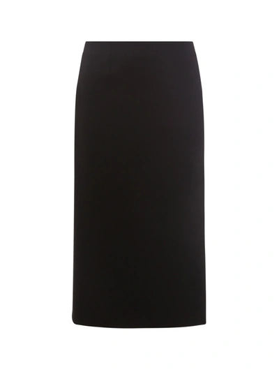 Shop Sportmax Skirt In Black