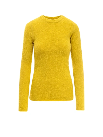 Shop Sportmax Sweater In Yellow