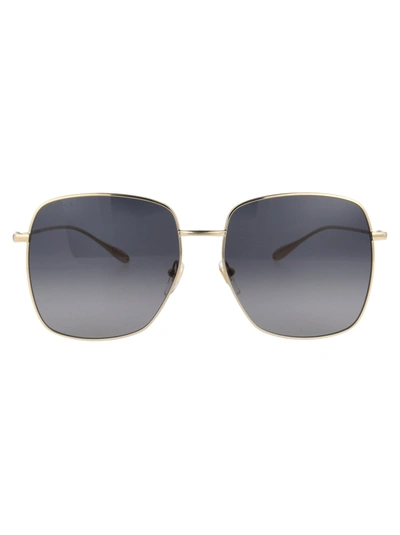 Shop Gucci Gg1031s Sunglasses In 001 Gold Gold Grey