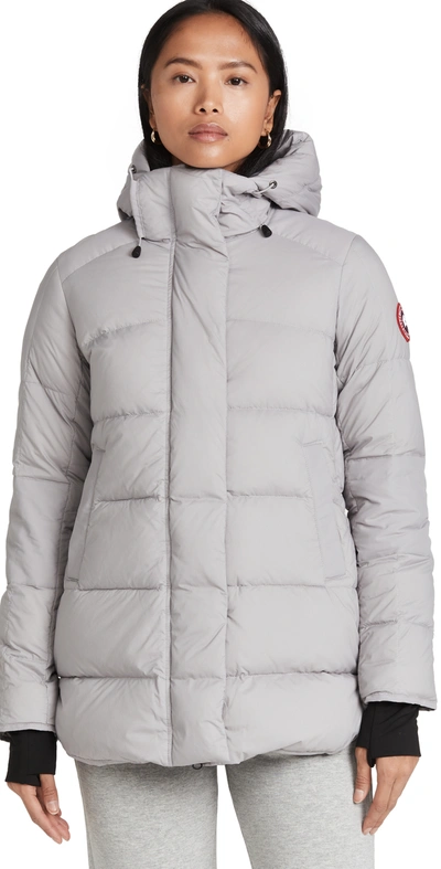 Canada Goose Alliston Padded Coat In Moonstone Grey