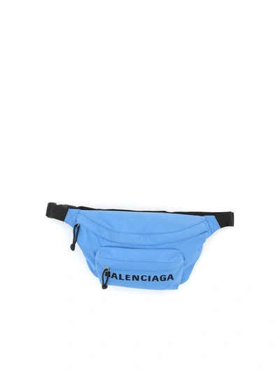 Shop Balenciaga Backpacks In Blue Black