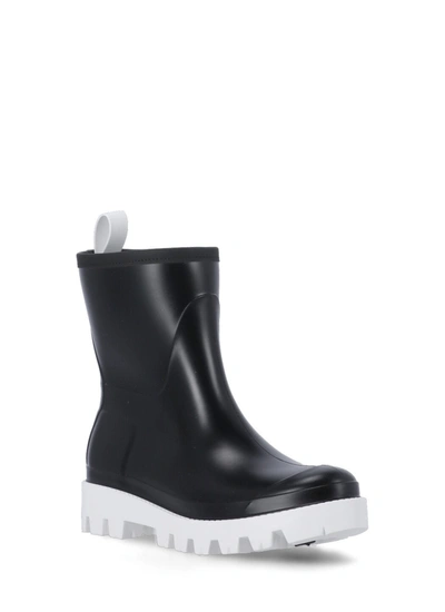Shop Gia Borghini Boots White In Bianco