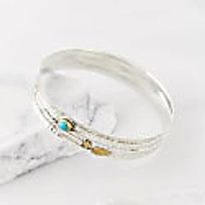 Charlotte's Web Jewellery Turquoise Secret Garden Bangle In Garden