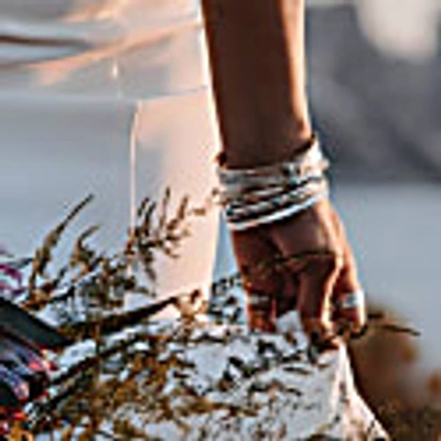 Charlotte's Web Jewellery Turquoise Secret Garden Bangle In Garden