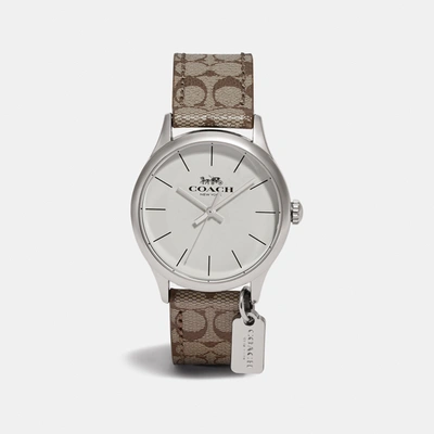 Shop Coach Ruby Watch, 32 Mm In Beige