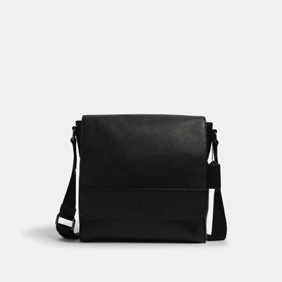 Shop Coach Houston Map Bag In Black