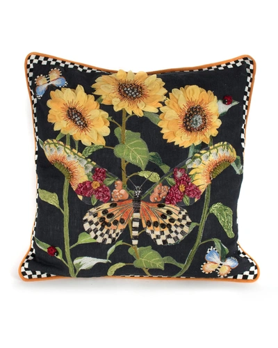 Shop Mackenzie-childs Monarch Butterfly Square Pillow