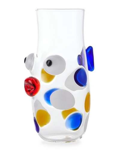 Shop Massimo Lunardon Dot Fish Stemless Wine Glass