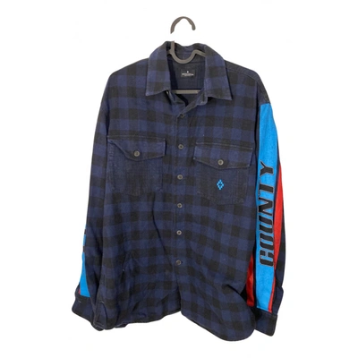 Pre-owned Marcelo Burlon County Of Milan Shirt In Blue