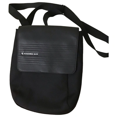 Pre-owned Mandarina Duck Cloth Bag In Black