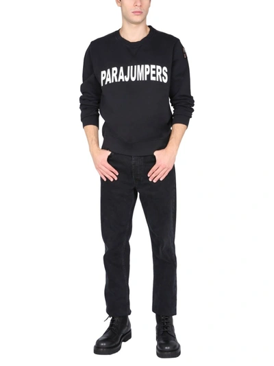 Shop Parajumpers "caleb" Sweatshirt In Black