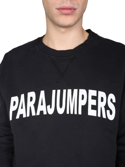 Shop Parajumpers "caleb" Sweatshirt In Black