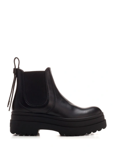 Shop Red Valentino Women's Black Other Materials Boots
