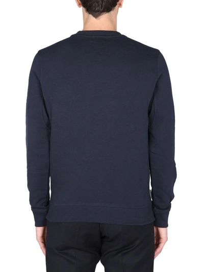 Shop Woolrich "luxe" Sweatshirt In Blue
