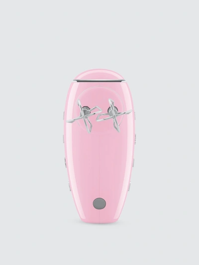 Shop Smeg Hand Mixer In Pink