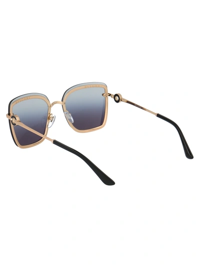 Shop Bulgari Bvlgari Sunglasses In 20148g Pink Gold