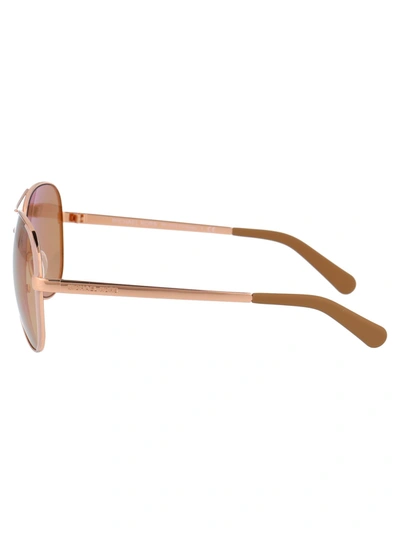 Shop Michael Kors Sunglasses In 1017r1 Rose Gold/taupe