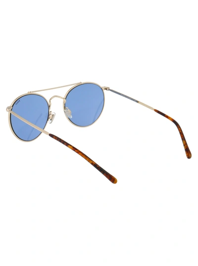Shop Polo Ralph Lauren Sunglasses In 911672 Shiny Pale Gold