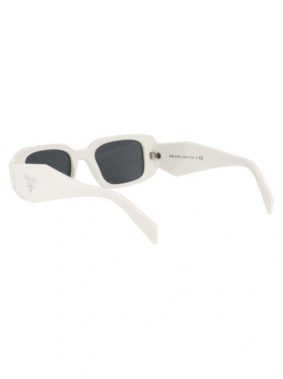 Shop Prada Eyewear Sunglasses In 1425s0 Talc