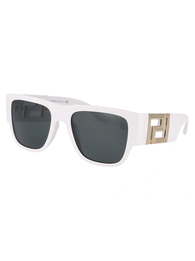 Shop Versace Sunglasses In 314/87 White