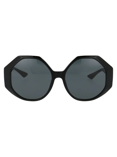 Shop Versace Sunglasses In 534587 Black