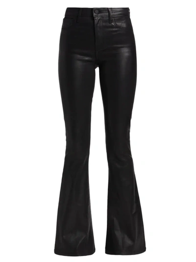 Shop L Agence Women's Marty Ultra High-rise Jeans In Black