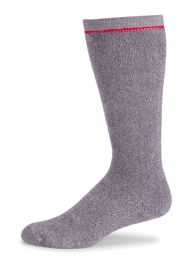 Shop Ugg Crew Socks In Marled Grey