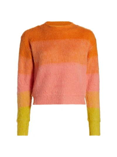 Shop Free People Autumn Sky Striped Sweater In Autumn Sky Combo