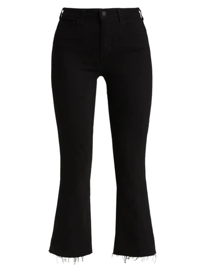 L'agence Black Flared Jeans In Black
