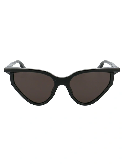 Shop Balenciaga Sunglasses In 001 Black Black Grey