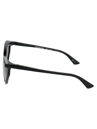 Shop Balenciaga Sunglasses In 001 Black Black Grey